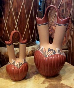 Jemez wedding vases by Pauline Romero