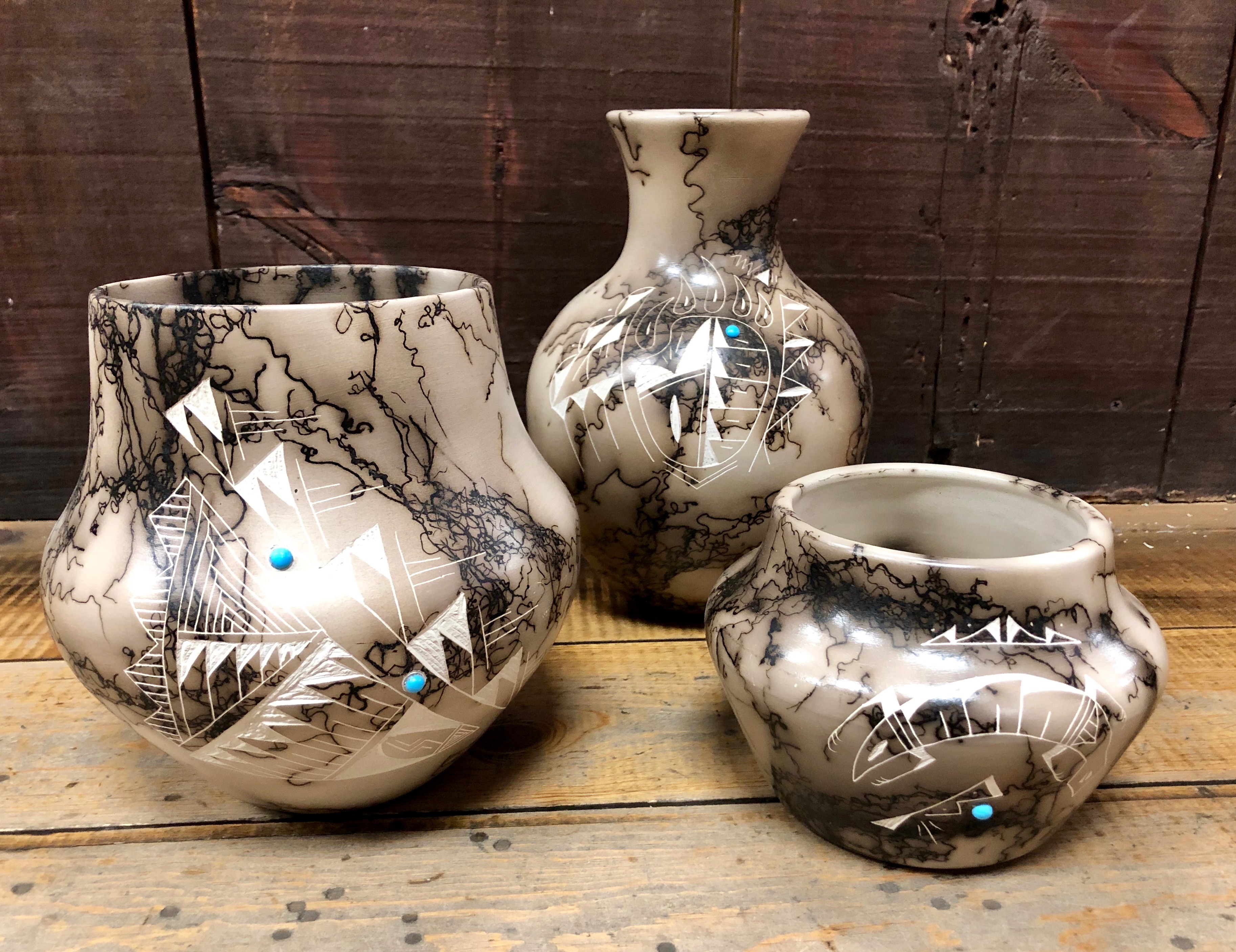 Horse Hair Pottery Palms Trading Company