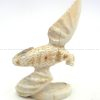 Zuni Scott Garnett Deer Antler Flying Dragon Carved Stone Fetish - Image 4