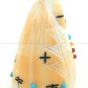 Zuni Carved Stone Sea Snail Shell Corn Maiden Fetish - Image 3