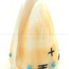 Zuni Carved Stone Sea Snail Shell Corn Maiden Fetish - Image 4
