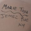 Jemez Marie Toya Handmade and Hand Painted Friendship Bowl with Four Children - Image 7