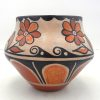 Santo Domingo Billy Veale Handmade and Hand Painted Multi-Design Jar - Image 3