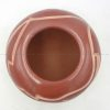 Santa Clara Vickie Martinez Handmade Red Carved and Polished Avanyu Bowl - Image 7