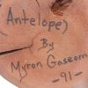 Hopi Myron Gaseoma Antelope Kachina Doll - Image 7