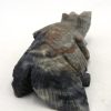 Zuni Derrick Kamasee Carved Stone Picasso Marble Badger Fetish - Image 4