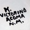 Acoma Kathy Victorino Handmade and Hand Painted Black and White Zig Zag Pattern Jar - Image 4