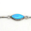 Zuni Blue Lab Opal and Sterling Silver Link Bracelet - Image 3