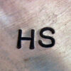 Navajo Herman Smith Sterling Silver and Turquoise Wide Band Hand Stamped and Repousse Cuff Bracelet - Image 4