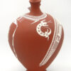 Mata Ortiz Rosario Veloz Handmade and Hand Painted Multi-Design Wedding Vase with Handmade Stand - Image 5
