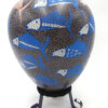 Mata Ortiz Efrain Lucero Andrew Handmade and Hand Painted Polychrome Fish Vase - Image 3