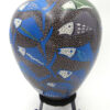 Mata Ortiz Efrain Lucero Andrew Handmade and Hand Painted Polychrome Fish Vase - Image 5