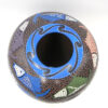 Mata Ortiz Efrain Lucero Andrew Handmade and Hand Painted Polychrome Fish Vase - Image 6