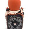 Cochiti/San Felipe Dena Suina Handmade Seated Bear Storyteller with Twelve Bear Cubs - Image 4