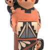 Jemez standing storyteller figurine with two children by Chrislyn Fragua