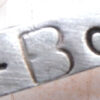 Navajo Elroy Chavez Purple Spiny Oyster and Sterling Silver Cuff Bracelet - Image 4