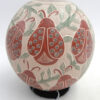 Mata Ortiz Lupe Soto Handmade, Etched and Painted Ladybug Jar - Image 3