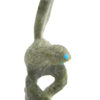 Zuni Scott Garnett Carved Ricolite Dragon Fetish - Image 3