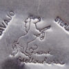 Navajo Frank Yellowhorse Multi-Stone Inlay and Sterling Silver Bear Pendant - Image 3