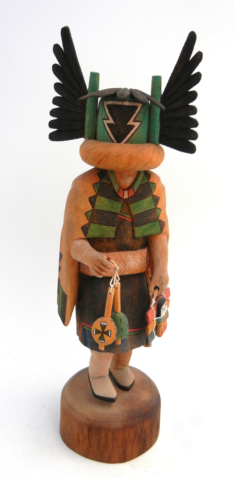 Hopi Crow Mother kachina doll by Jocelyn Vote