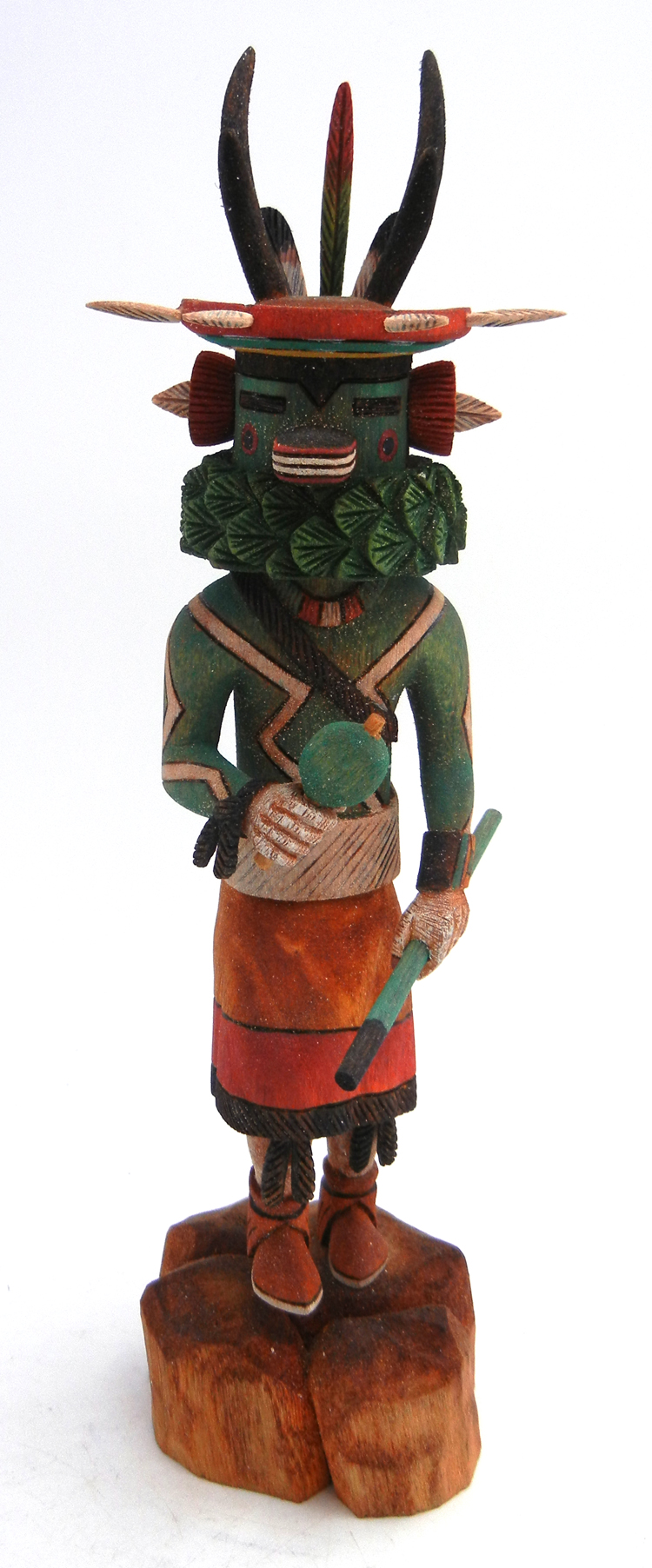 Hopi deer kachina doll by Jocelyn Vote, made in 1996