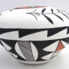 Navajo Westly Begaye Large Handmade and Hand Painted Polychrome Parrot Seed Pot - Image 4