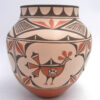 Zia Elizabeth and Marcellus Medina Handmade and Hand Painted Bird Design Jar - Image 3