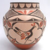 Zia Elizabeth and Marcellus Medina Handmade and Hand Painted Bird Design Jar - Image 4