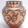Zia Elizabeth and Marcellus Medina Handmade and Hand Painted Bird Design Jar - Image 5