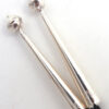Navajo Sonoran Gold Turquoise and Sterling Silver Cluster Bolo Tie - Image 4