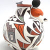 Acoma Judy Lewis Small Polychrome Handmade and Hand Painted Jar with Boy and Animals - Image 4