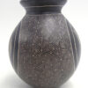Mata Ortiz Mariela Tena Small Handmade and Etched Black and White Dog and Cat Jar - Image 3