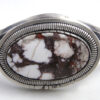 Navajo Wild Horse and sterling silver cuff bracelet by Walter Vandever