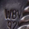 Navajo Walter Vandever Wild Horse and Sterling Silver Cuff Bracelet - Image 4
