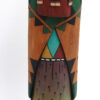 Hopi red beard longhair kachina doll by Carlon Harvey