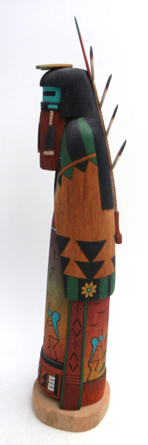 Hopi Carlon Harvey Red Beard Longhair Kachina Doll