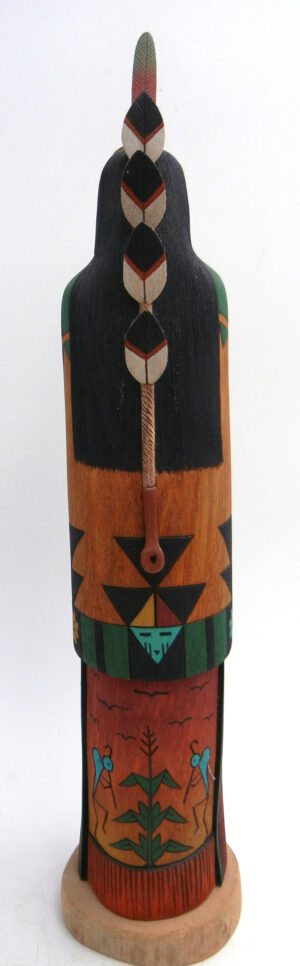 Hopi Carlon Harvey Red Beard Longhair Kachina Doll