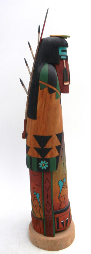 Hopi Carlon Harvey Red Beard Longhair Kachina Doll