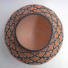 Acoma Kathy Victorino Handmade and Hand Painted Polychrome Butterfly Design Jar - Image 3