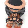 Jemez Chrislyn Fragua Handmade and Hand Painted Seated Male Storyteller with Four Children - Image 6