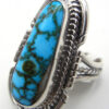 Navajo Turquoise and Sterling Silver Ring - Image 3