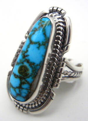 Navajo Turquoise and Sterling Silver Ring