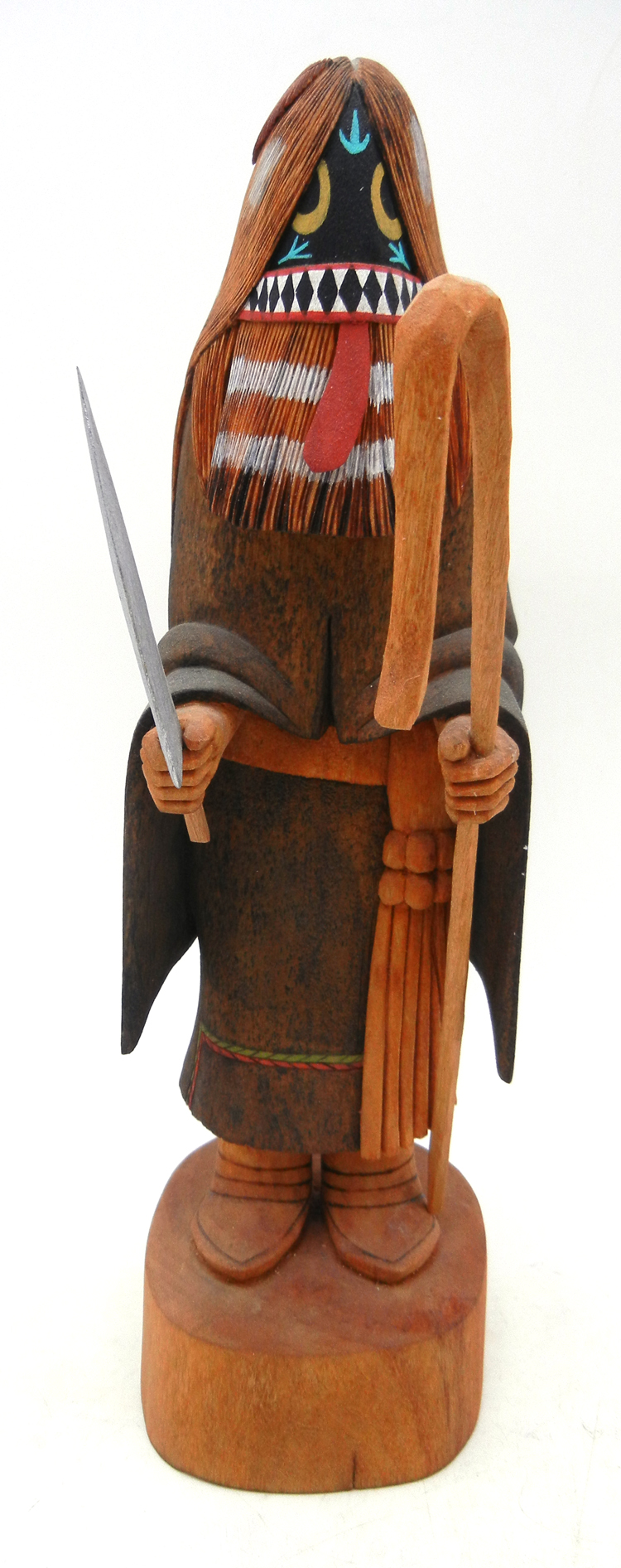 Hopi ogre maiden kachina doll by Wilford Duwyenie