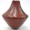 Navajo Alice Cling Handmade Pine Pitch Square Rimmed Vase - Image 5