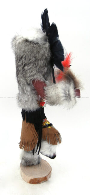 Navajo Victor Abeita Large Sunface Kachina Doll - Image 5