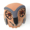 Jemez Diane Lucero Small Handmade and Hand Painted Owl Figurine - Image 6