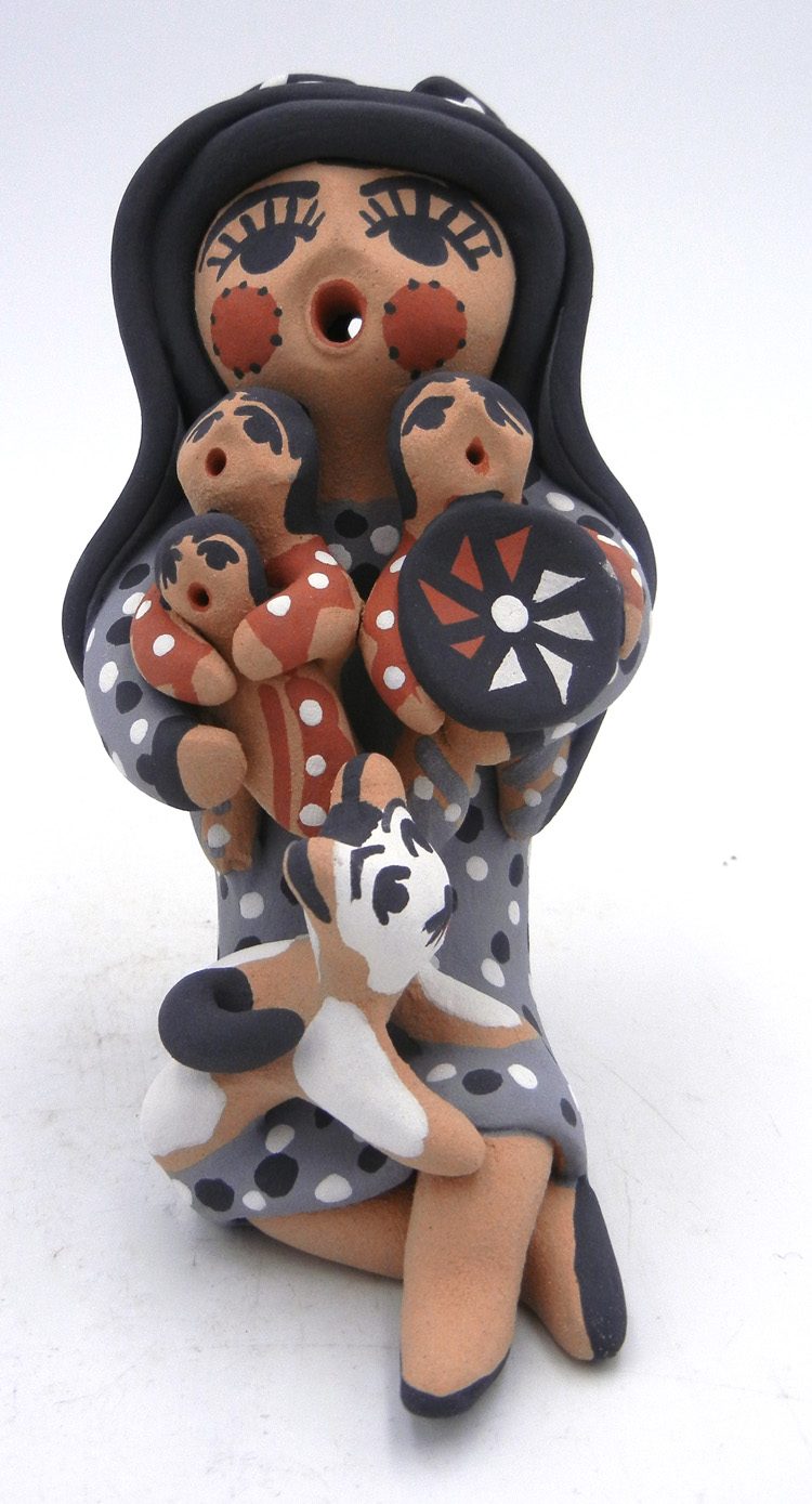 american indian storyteller figurines